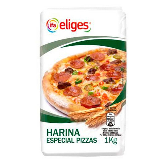 Harina de trigo especial pizzas - Eliges - 1kg