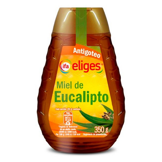 Miel de eucalipto antigoteo - Eliges - 350g