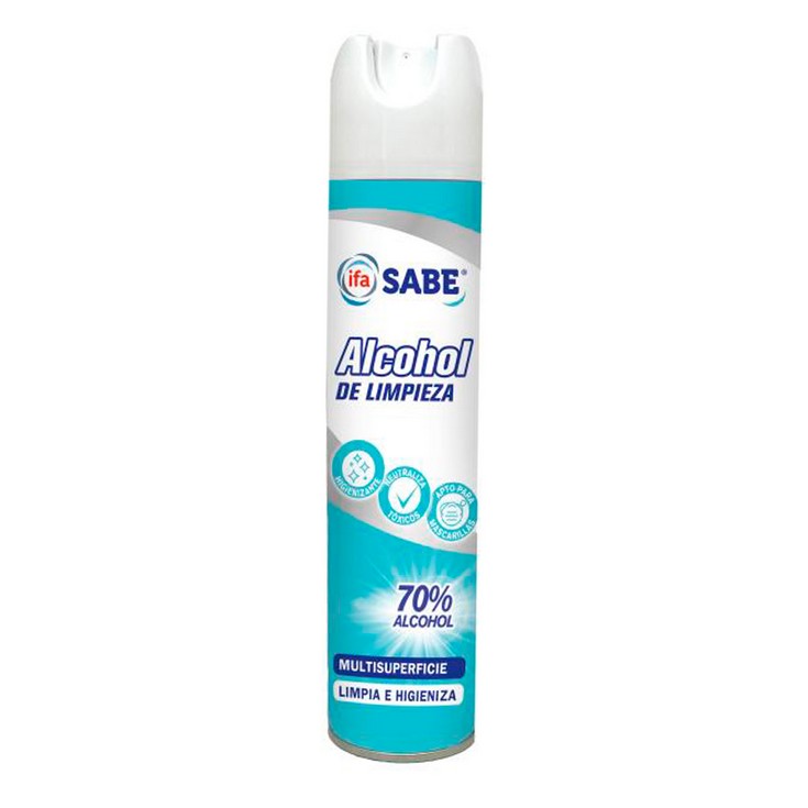 Alcohol de limpieza aerosol - Sabe - 300ml