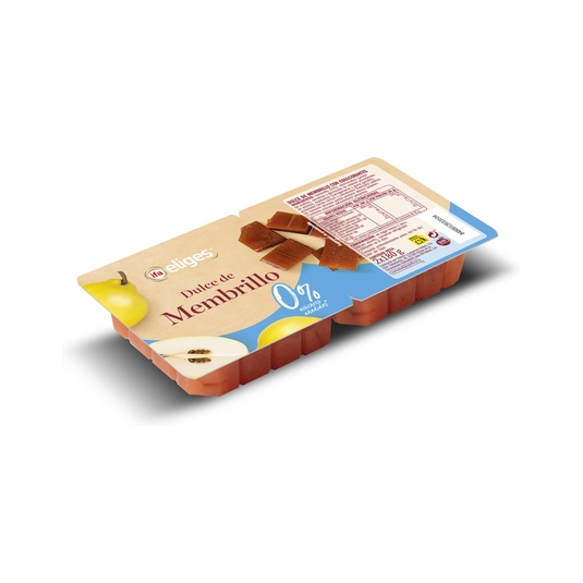 Dulce de membrillo 0% en tarrina 2x180g