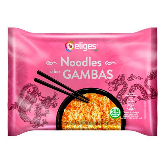Noodles sabor gamba - Eliges - 85g