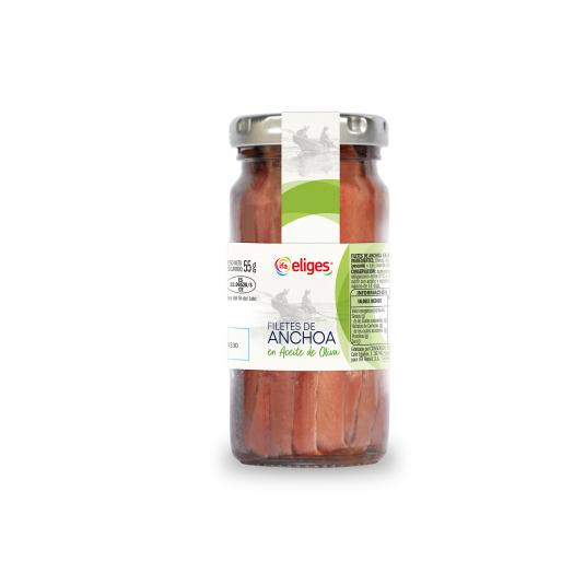 Anchoas en aceite de oliva - Eliges - 55g