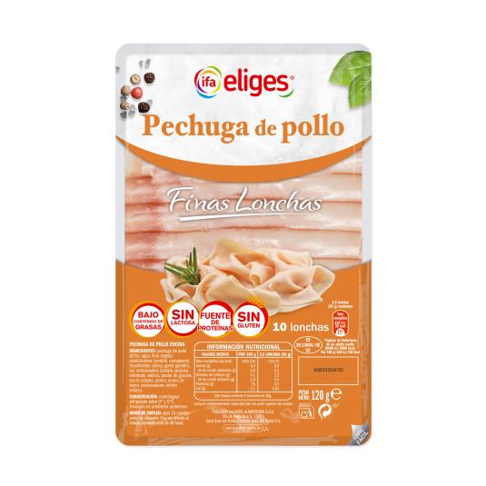 Pechuga de Pollo Finas Lonchas 120g