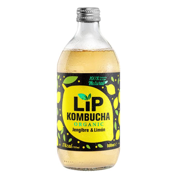 Kombucha jenjibre y limón - 50cl