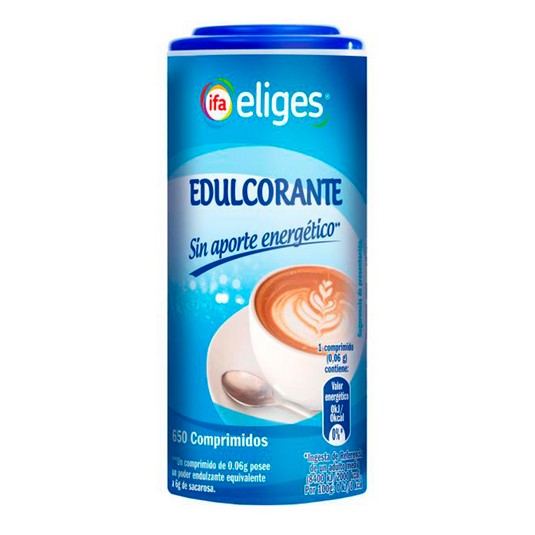Edulcorante 650 Comprimidos - Eliges - 39g
