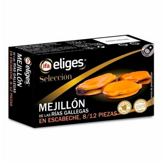 Mejillones en Escabeche - Eliges - 69g