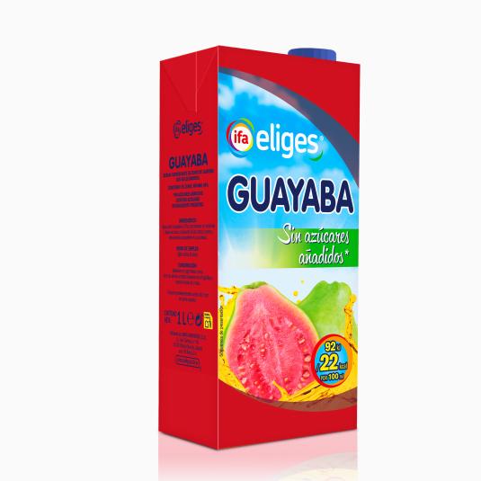 Néctar de guayaba sin azúcar - Eliges - 1l