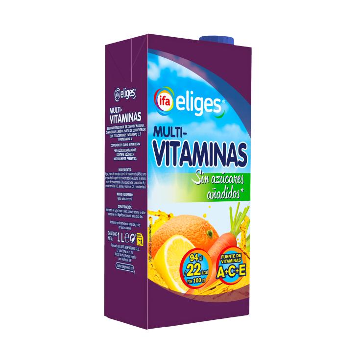 Néctar multivitaminas sin azúcar - Eliges - 1l