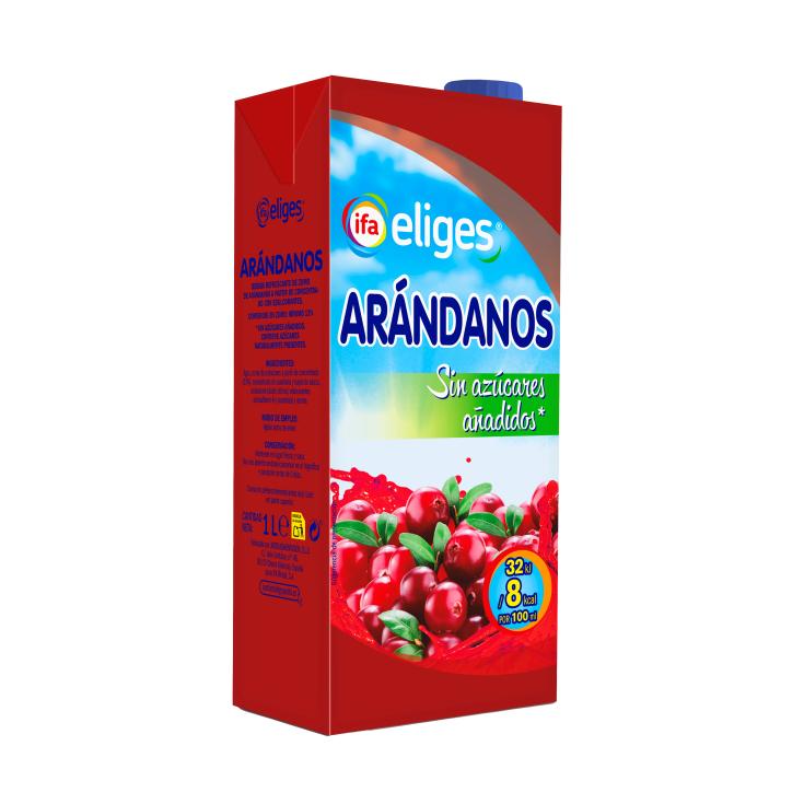 Néctar de arándanos sin azúcar - Eliges - 6x200ml