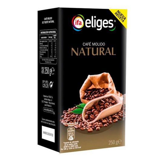 Café molido natural - Eliges - 250g