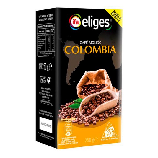 Café molido Colombia - Eliges - 250g