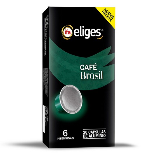 Café cápsulas brasil - Eliges - 20 uds
