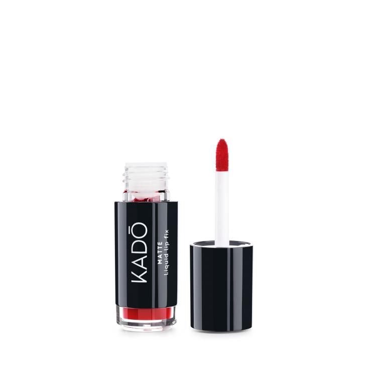 Matte liquid lipstick tono rojo fresa - Kado - 4ml Matte liquid lipstick tono rojo fresa - Kado - 4ml