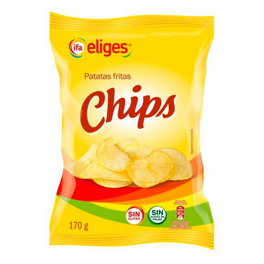 Patatas fritas chips - Eliges - 170g