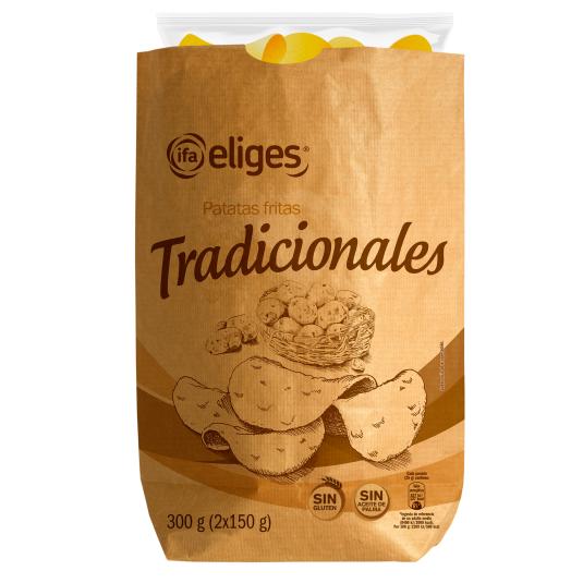 Patatas fritas tradicionales - Eliges - 2x150g