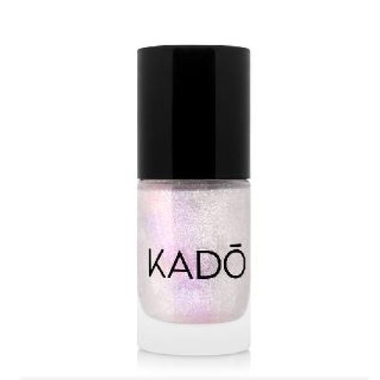 Laca uñas col. rose mermaid tono plata glitter Kado - 5,5ml