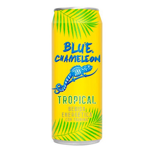 Bebida energética tropical - Blue Chameleon - 50cl
