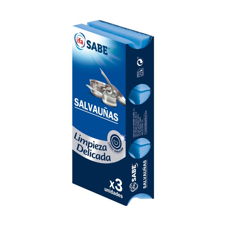 Salvauñas azul - 3 uds