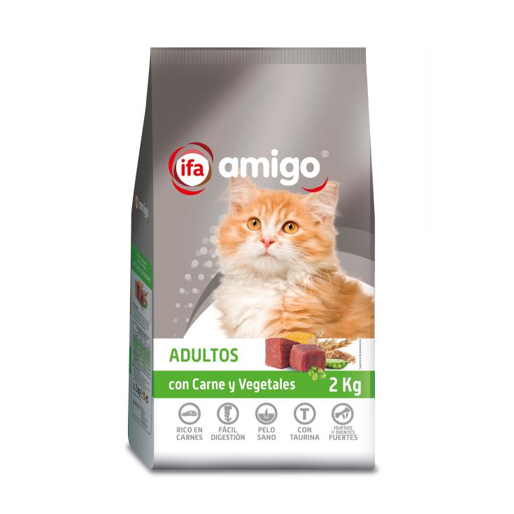 Pienso para gatos con carnes y vegetales - 2kg