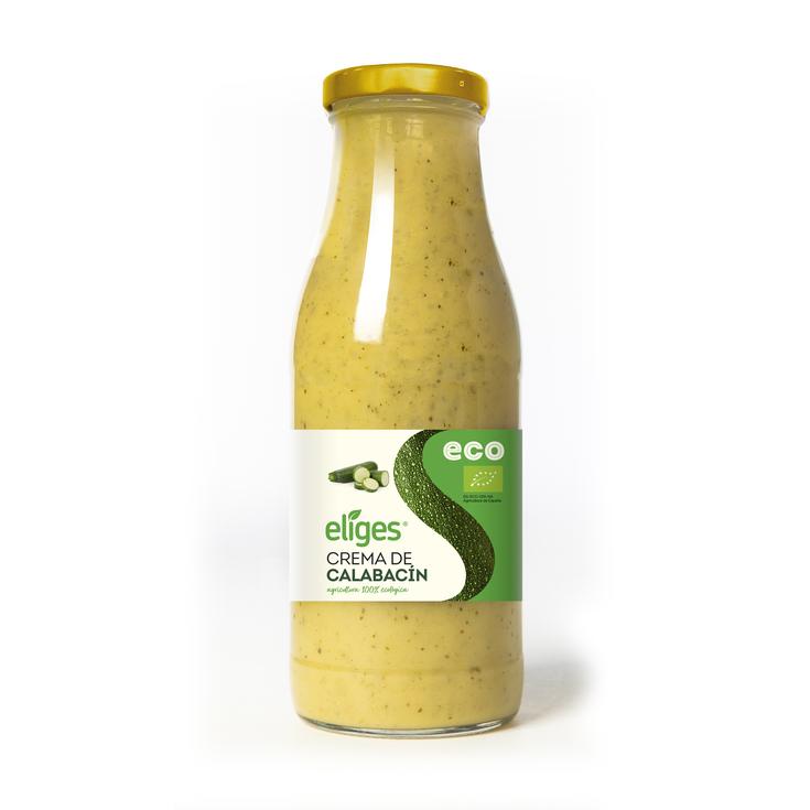 Crema de calabacín ecológica