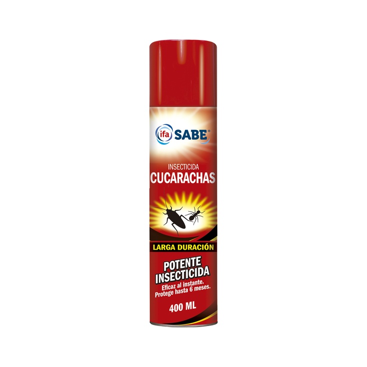 Insecticida de cucarachas y hormigas de larga duración