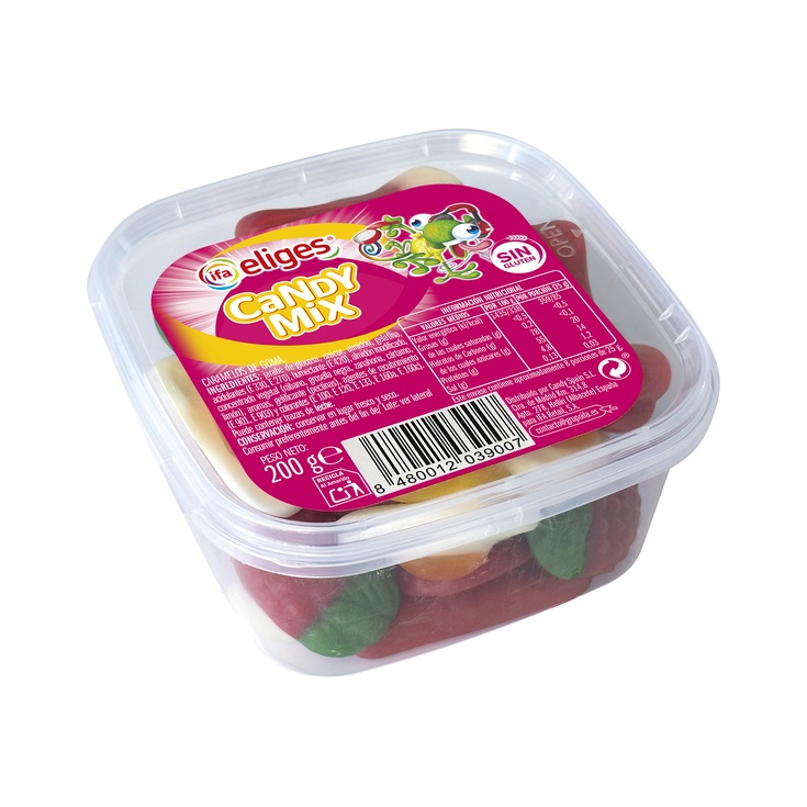 Surtido de gominolas tarrina de 200g