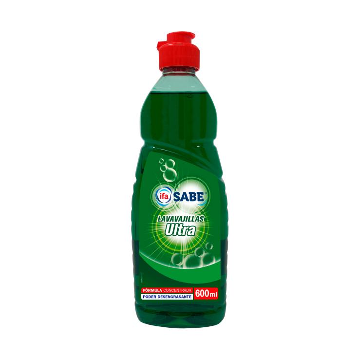 Lavavajillas concentrado líquido verde - Sabe - 600ml - E.leclerc Soria