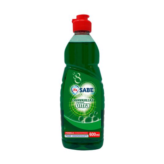Lavavajillas concentrado líquido verde - Sabe - 600ml