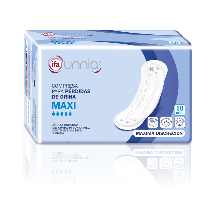 Compresas incontinencias maxi