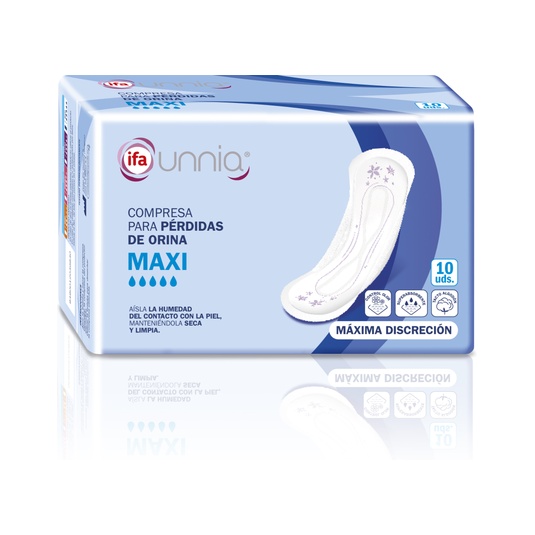 Compresas incontinencias maxi