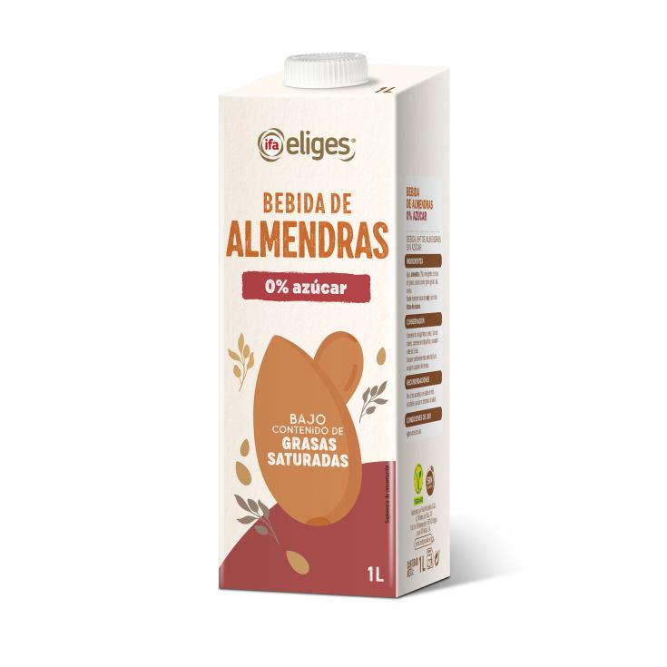 Bebida de almendras sin azúcar Eliges - 1l