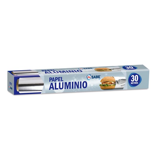 Papel de aluminio 30m Sabe