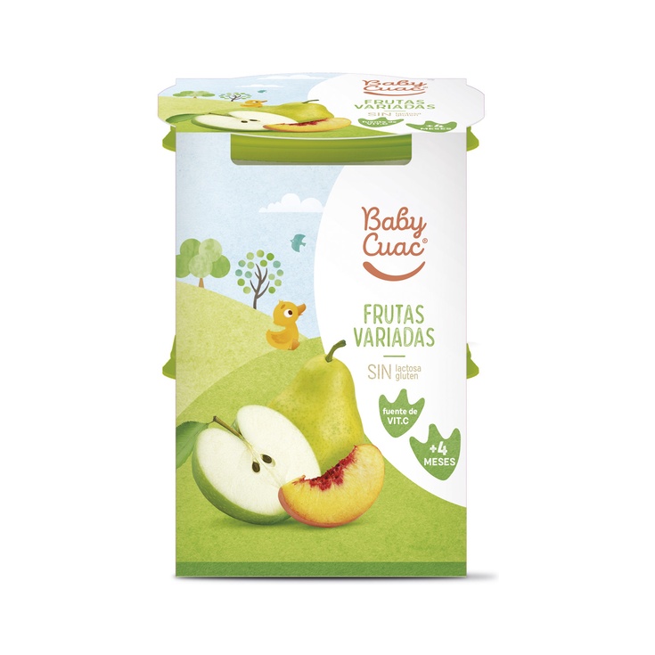 Papilla de fruta variada 2x200g