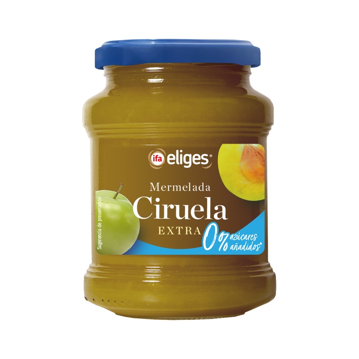 Mermelada de ciruela extra diet frasco de 350g