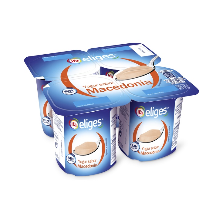 YOGUR SABOR MACEDONIA 4X125G