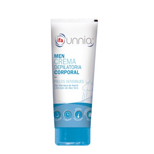 Crema depilatoria para hombre