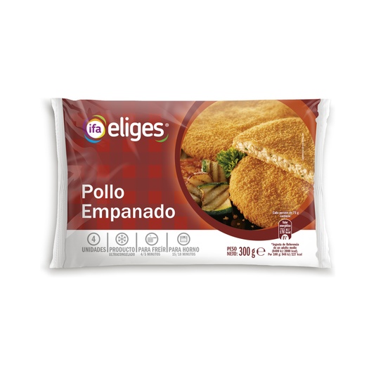 Pollo empanado