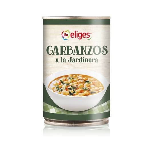 Garbanzos a la Jardinera Lata 430 g