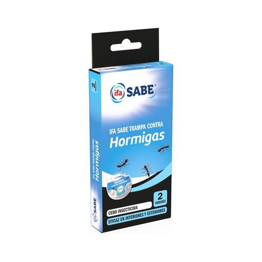 Trampa contra hormigas eficaz en exterior e interior