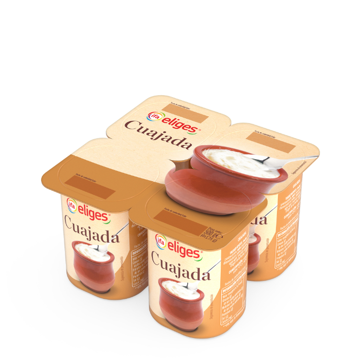 Cuajada en pack de 4X125g