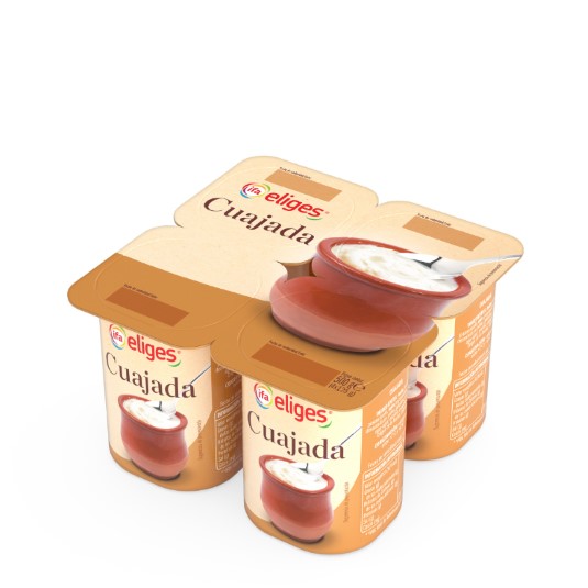 Cuajada en pack de 4X125g