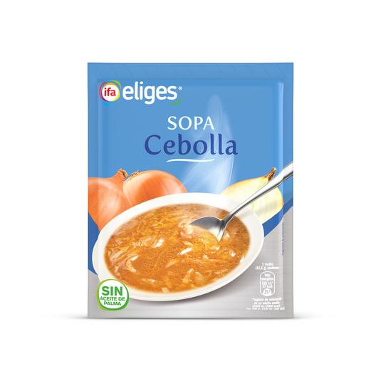 Sopa de cebolla deshidratada