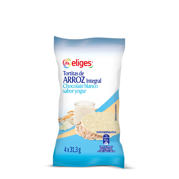 TORTITA ARROZ CHOCOLATE BLANCO SABOR YOGUR BOLSILLO BOLSA 4X TORTITA ARROZ CHOCOLATE BLANCO SABOR YOGUR BOLSILLO BOLSA 4X