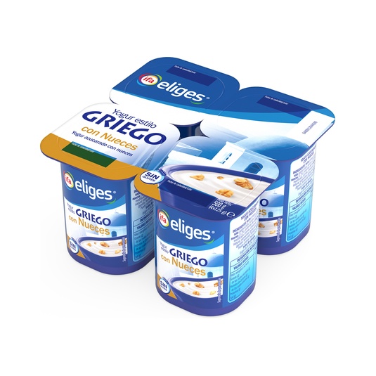 YOGUR GRIEGO CON NUEZ 4X125G
