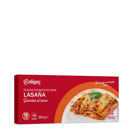 ELIGES PLACAS LASAÑA EXTRAFINAS 224G