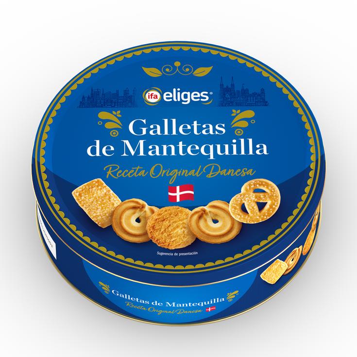 Galletas danesas de mantequilla
