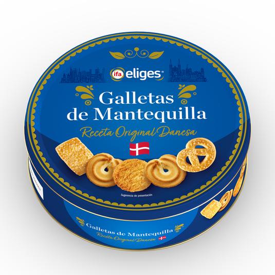 Galletas danesas de mantequilla