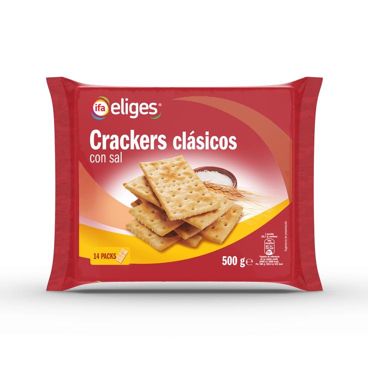 Galletas saladas crackers clásicos 