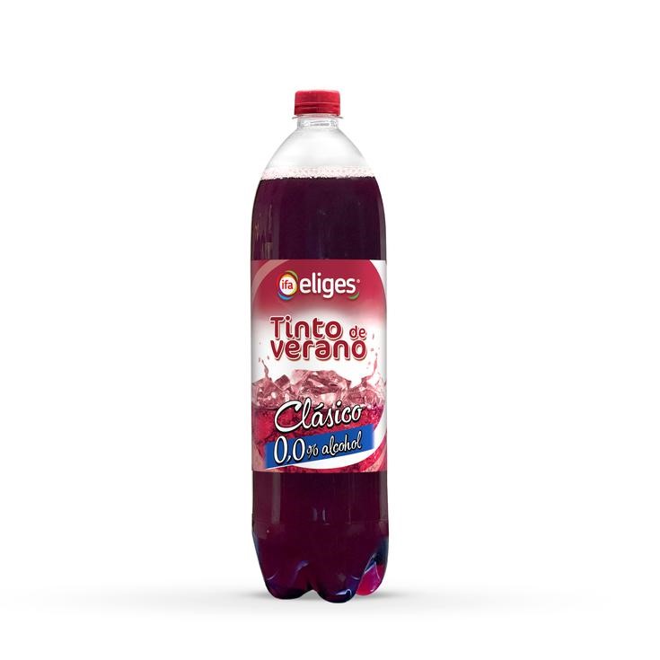 Tinto de verano clásico sin alcohol botella de 1,5L