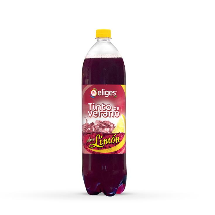 Tinto de verano sabor limón sin alcohol 1,5L